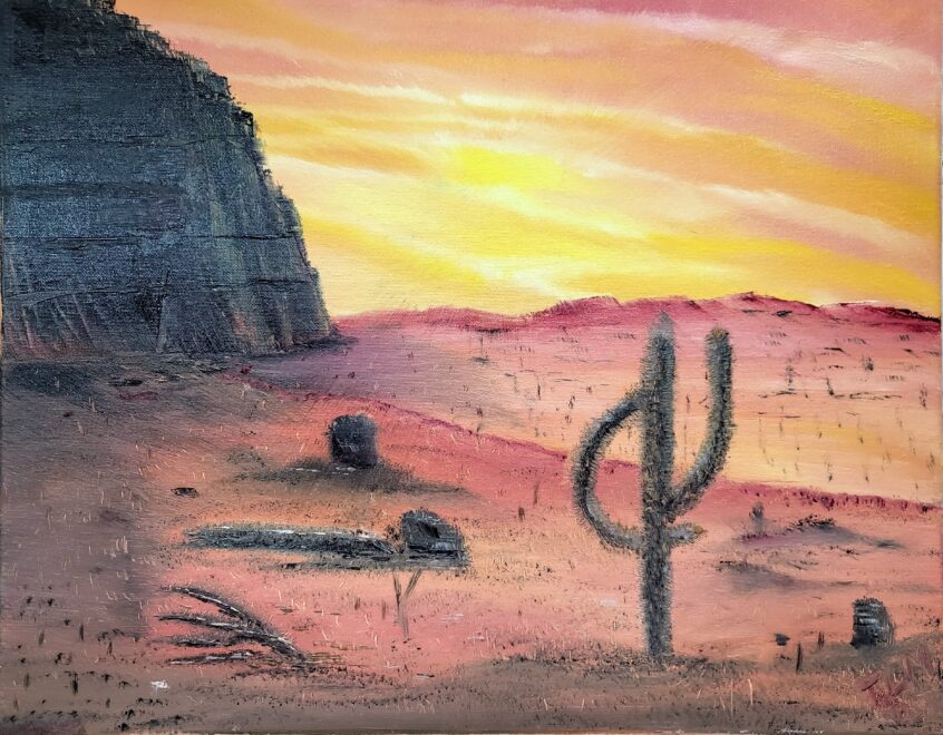 Saddle Mountain Sunset